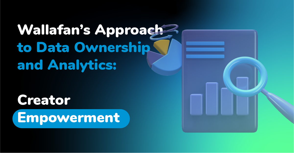 Content creators get to own audience, sales and traffic data